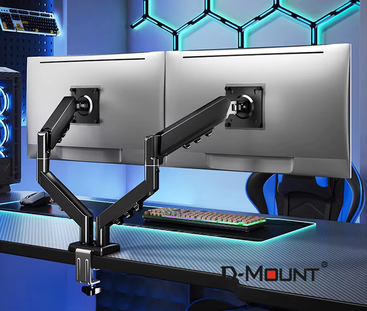 Tablet Lap Desk - D290 Metal 13'-32' Dual Monitor desktop