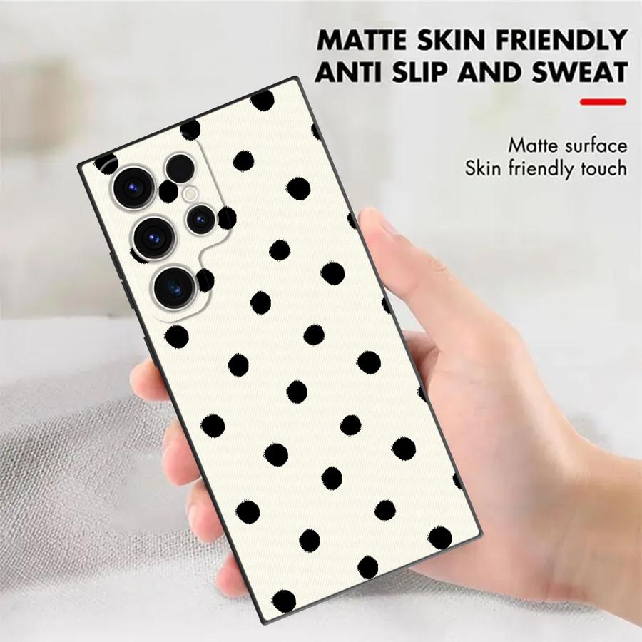 Retro Polka Dots Funda Phone C - đánh giá và giá Samsung Galaxy S24