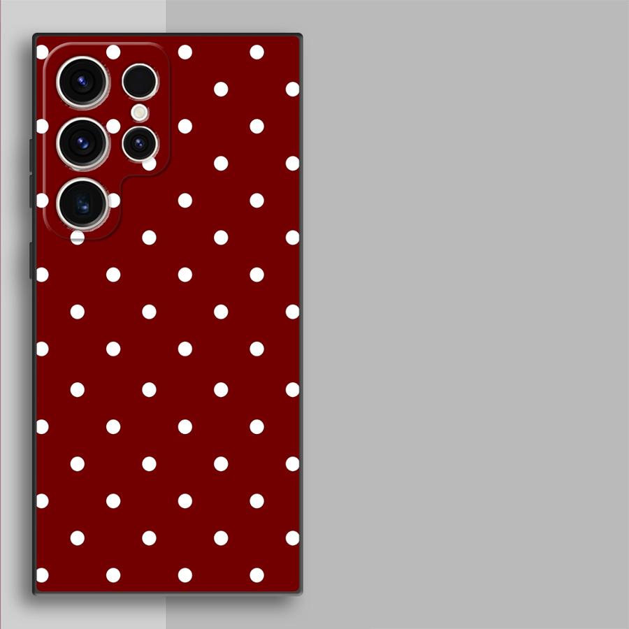 Retro Polka Dots Funda Phone C - đánh giá và giá Samsung Galaxy S24