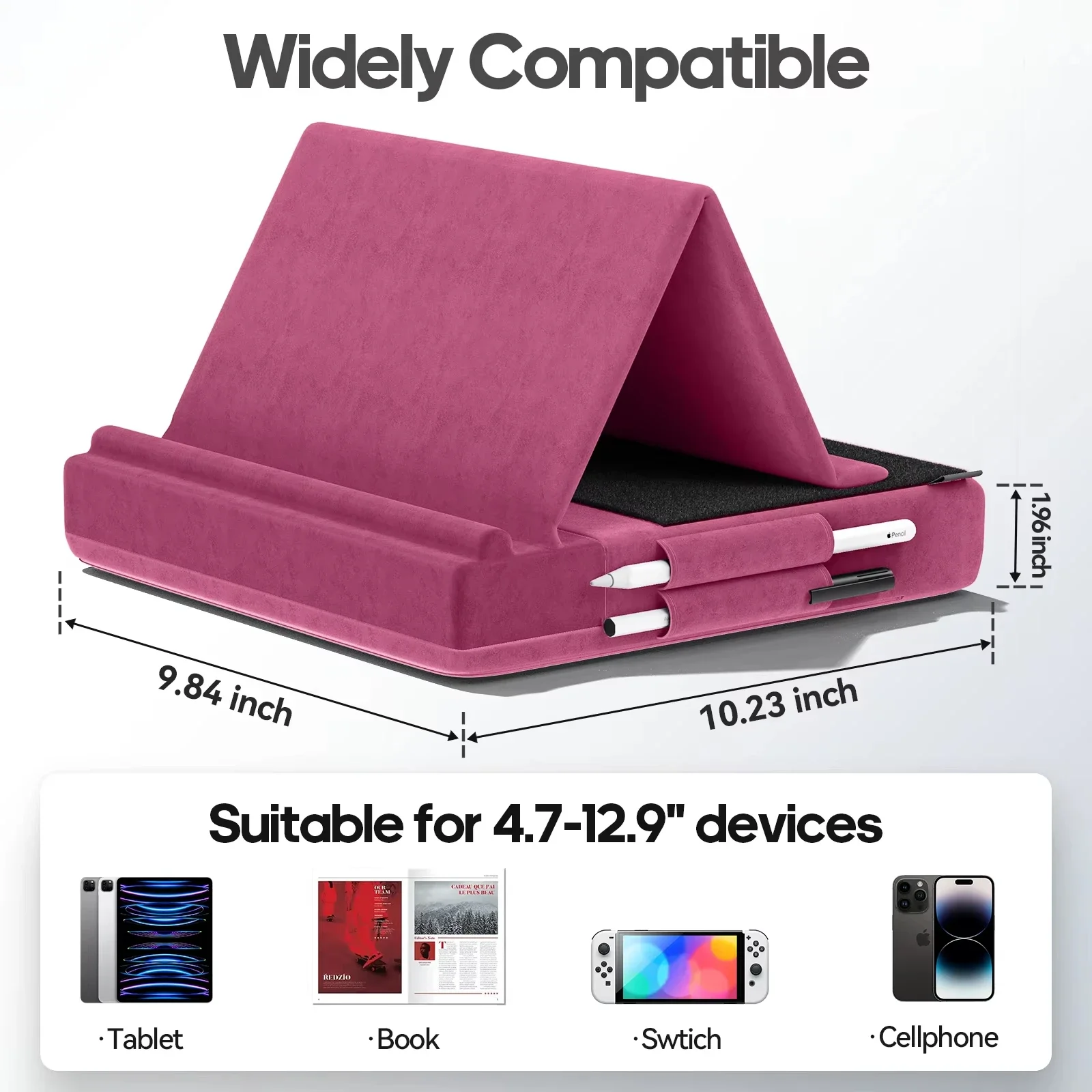 Upgraded Tablet Pillow Stand M - đánh giá và giá Tablet Lap Desk