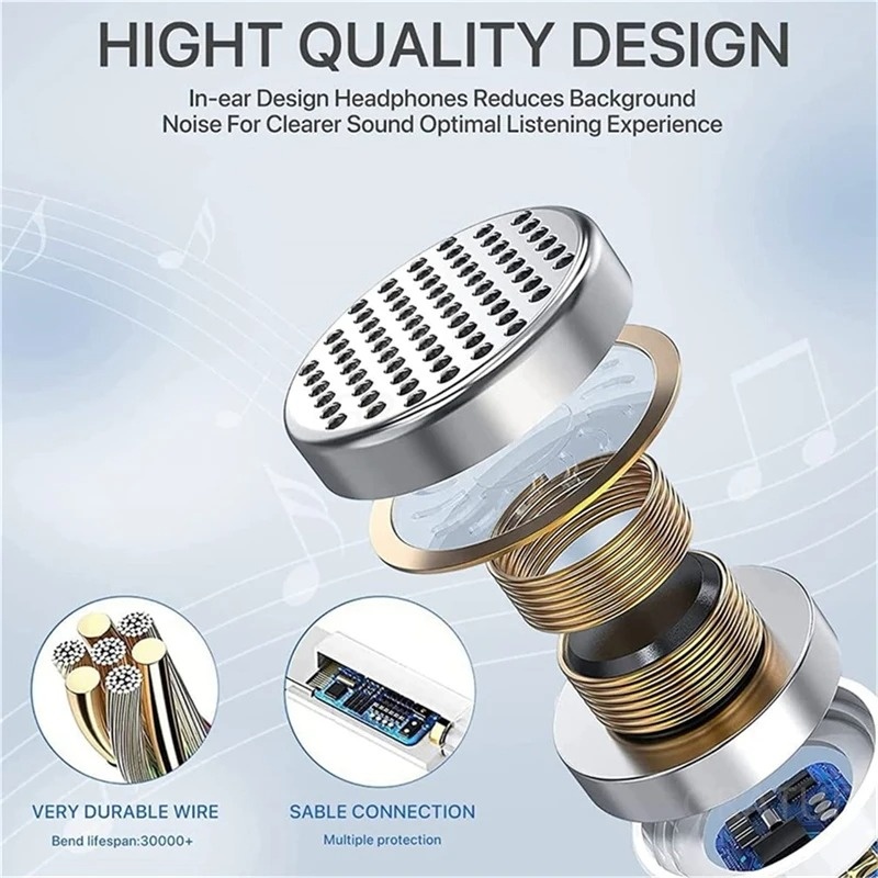Original Headphones For Apple  - đánh giá và giá Wired Earphone Lightning